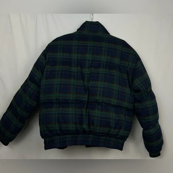 Cider Checkered Jacket in Green and Blue size Small - Picture 2 of 11